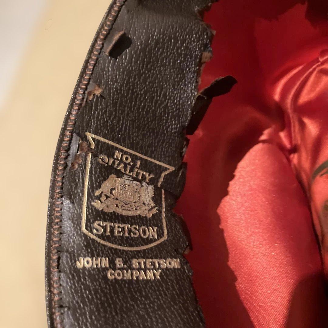 STETSONハット つば広ブリム8cm サイズM 58cm