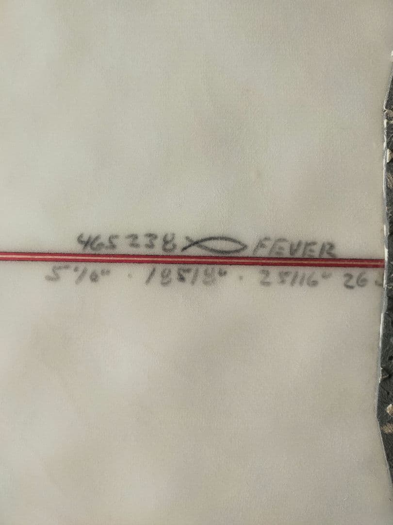 CHANNEL  FEVER ショートボード5'10