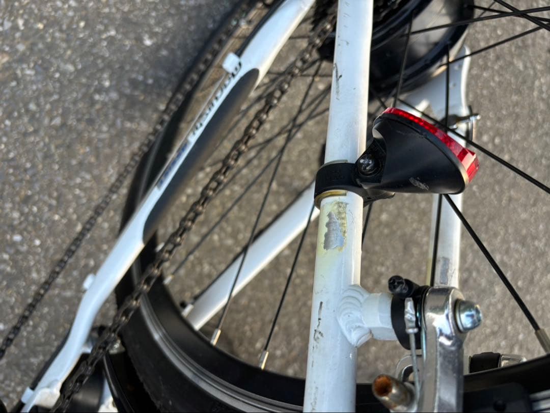 丸石サイクル　電動アシスト自転車 ビュースポルティーボex ホワイト