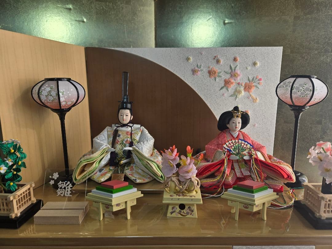 【一点限り】雛人形 収納飾り　SH39