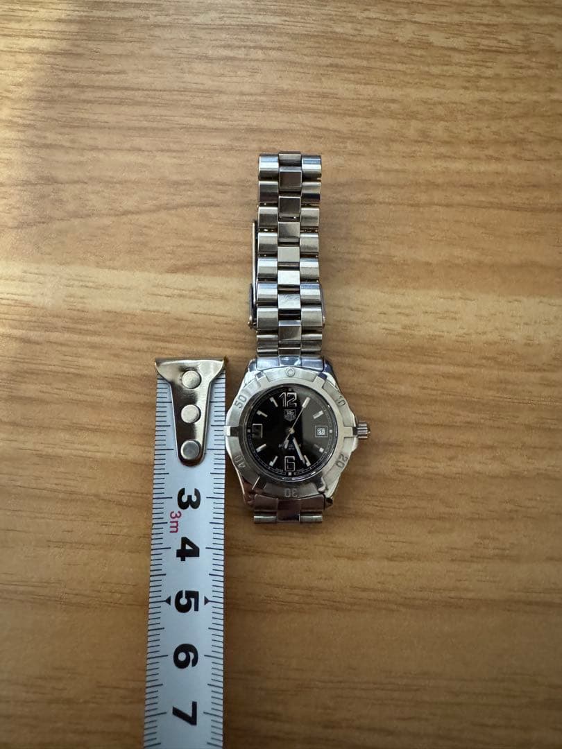 【超美品】タグホイヤー　エクスクルーシブ　WN1310ブラック文字盤　付属品有