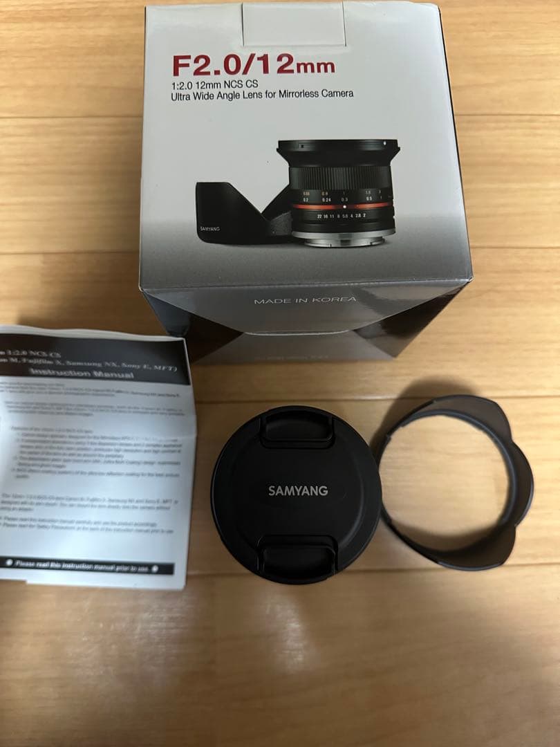 Samyang F2.0/12mm NCS CSレンズ ソニーE用