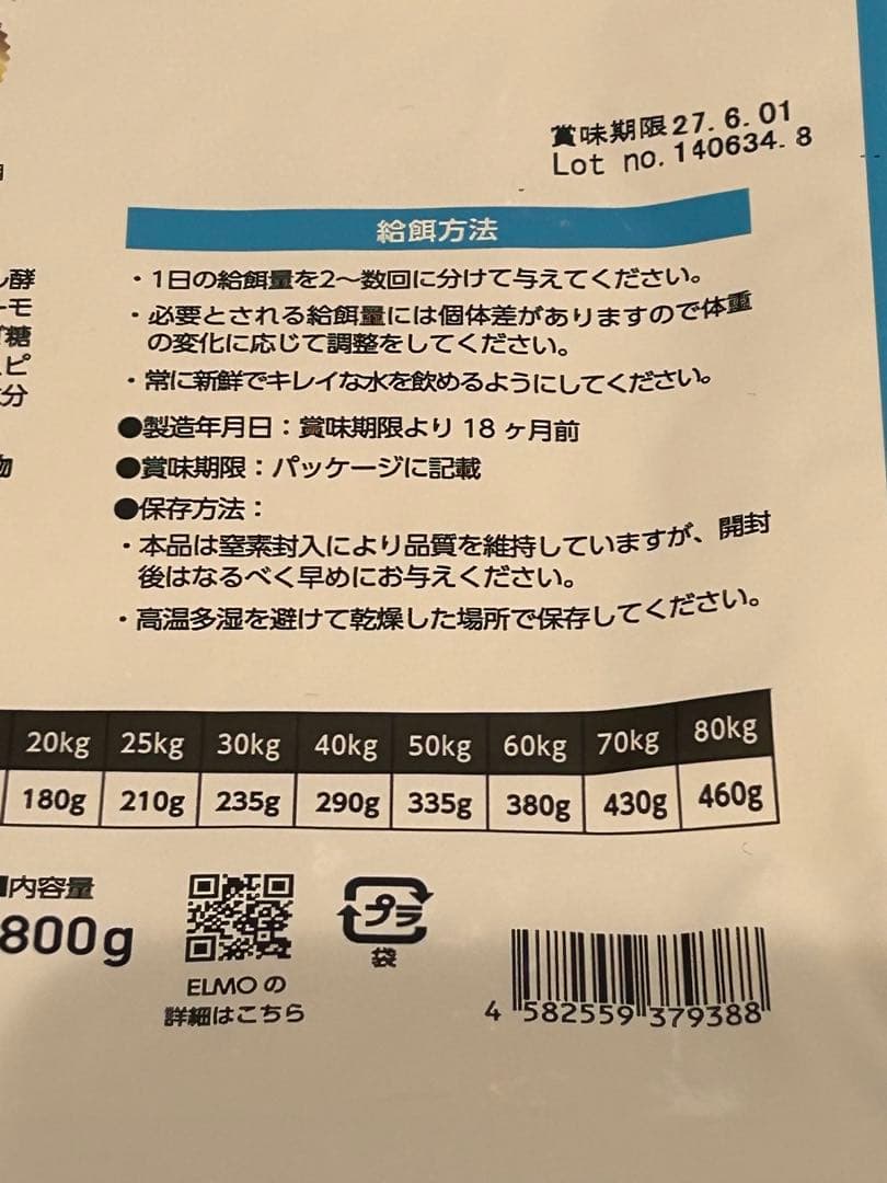 ELMO リッチインチキン　成犬用　7.6kg