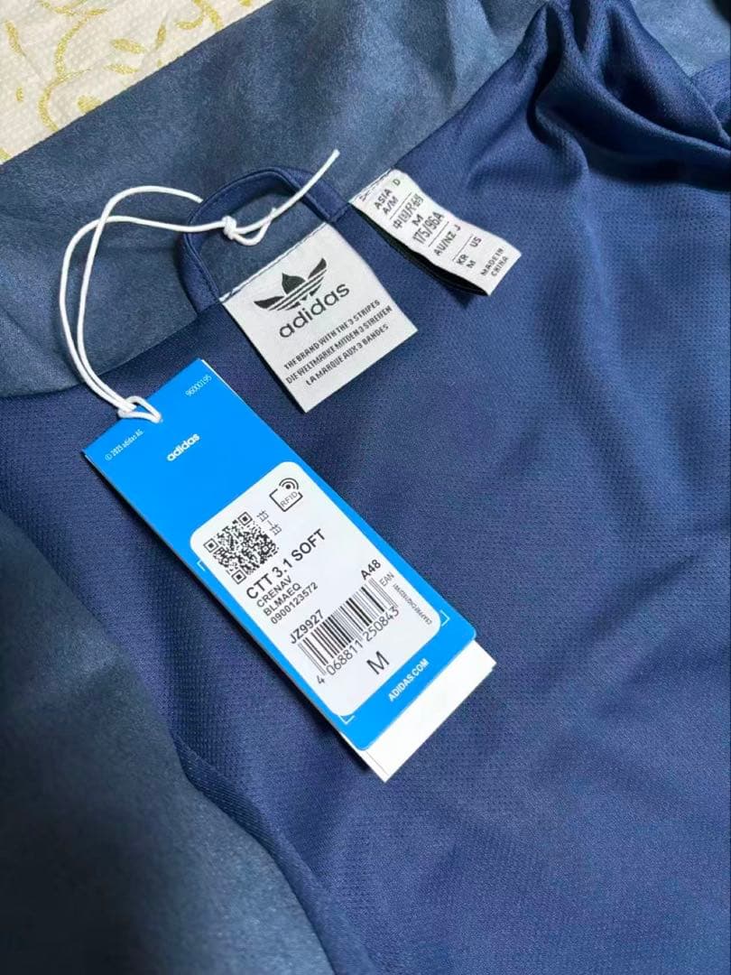 中国限定 アディダススエード ジャケット ブルー &らライドブルーM 合計2着