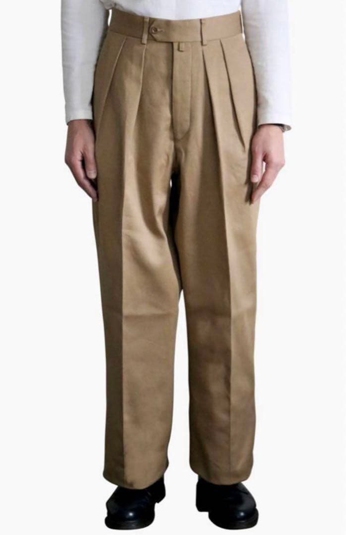 最終値下　NEAT COTTON PIQUE TAPERED