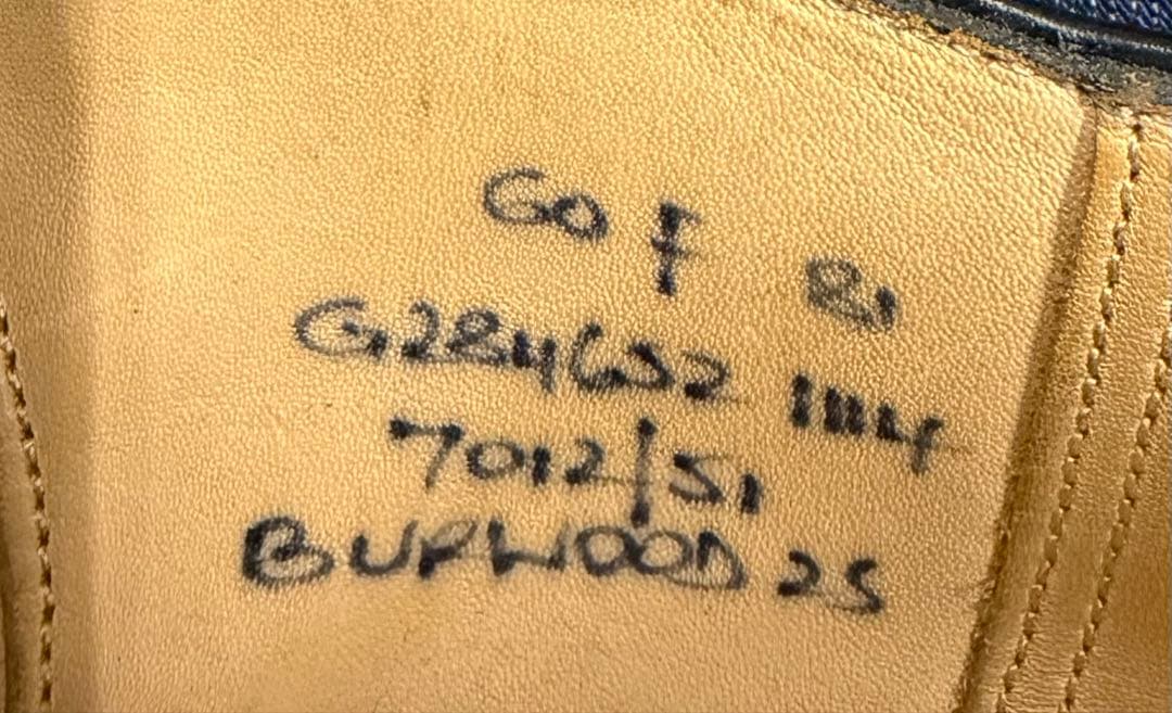 Church's スタッズ装飾 ブラックオックスフォード