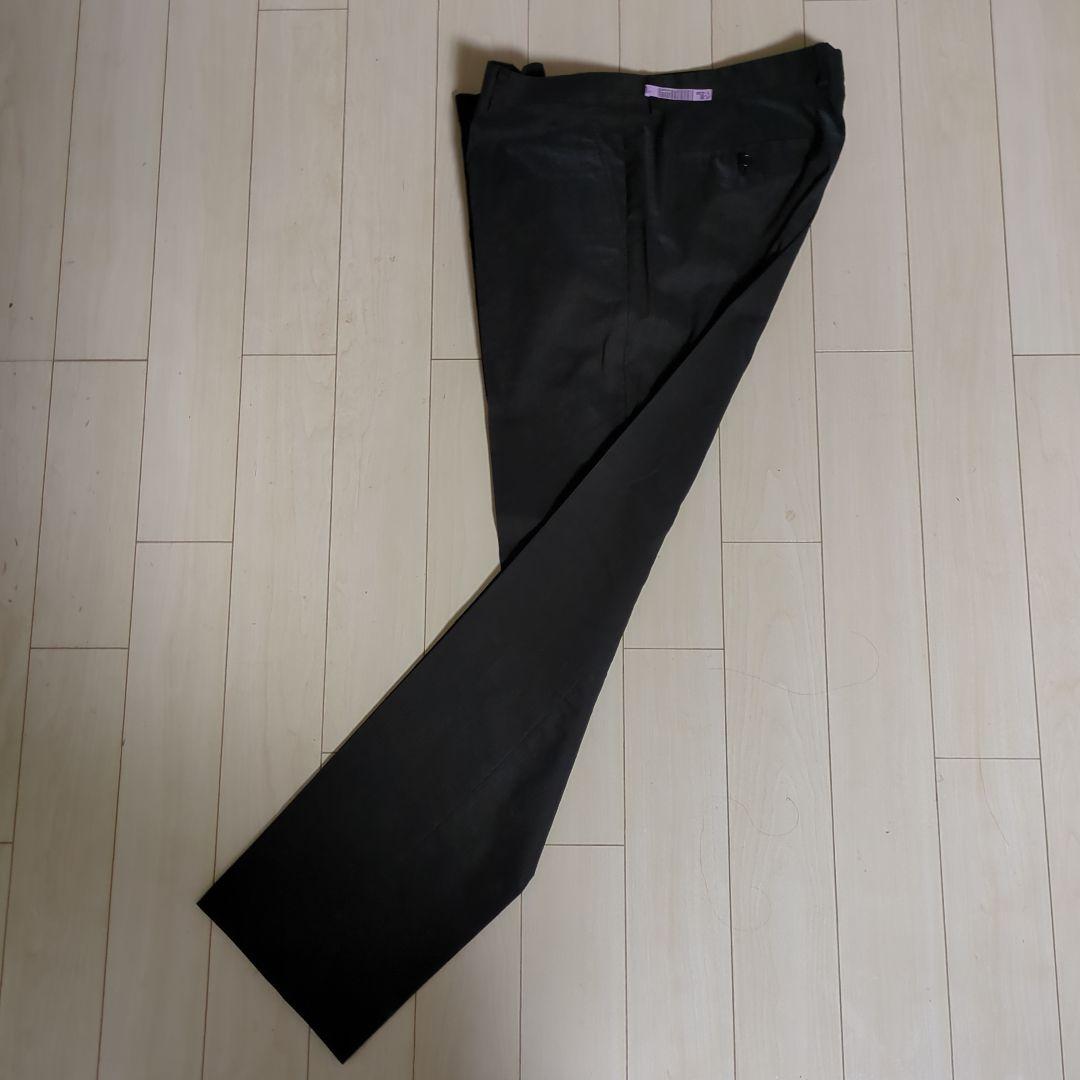 【サイズ4L】  ブラックストライプスーツ