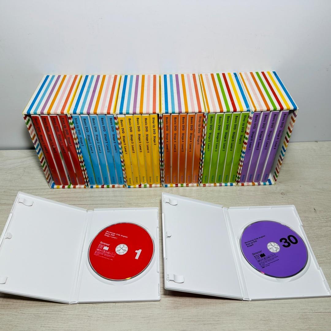 ワールドワイドキッズ DVD CD TOYS フルセット