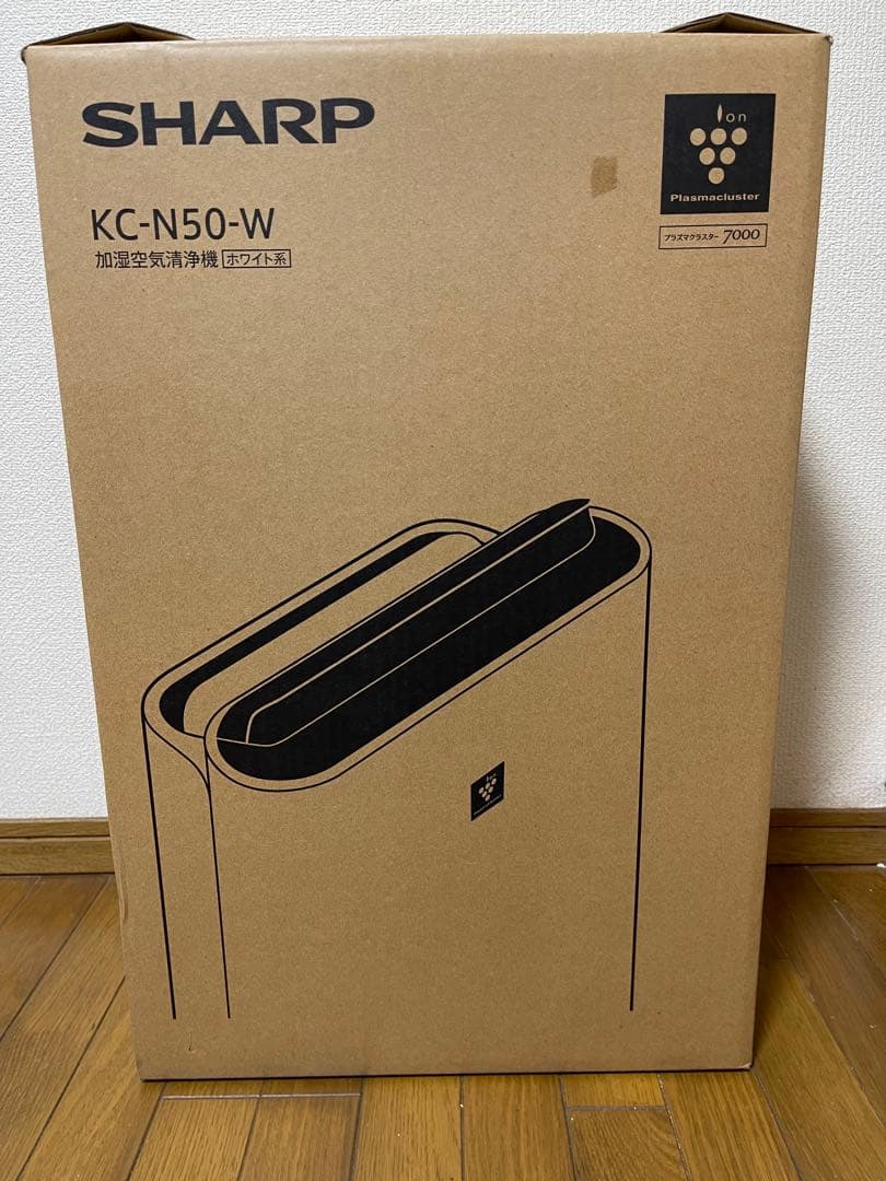 SHARP KC-N50-W 空気清浄機