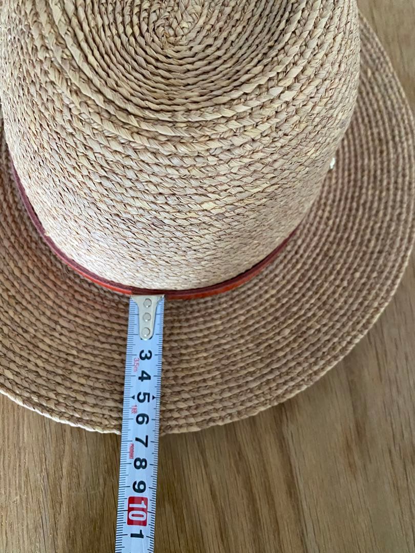 値下げ‼️HELEN KAMINSKI パナマハット　オレンジライン