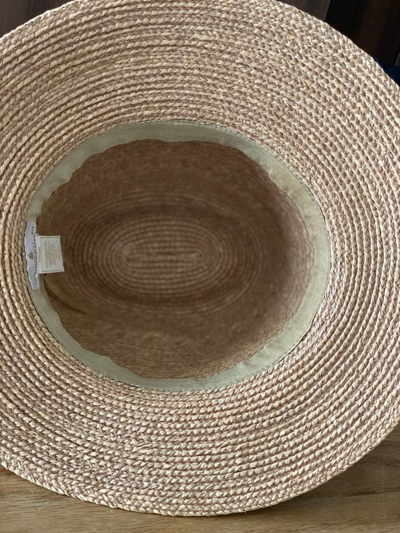 値下げ‼️HELEN KAMINSKI パナマハット　オレンジライン