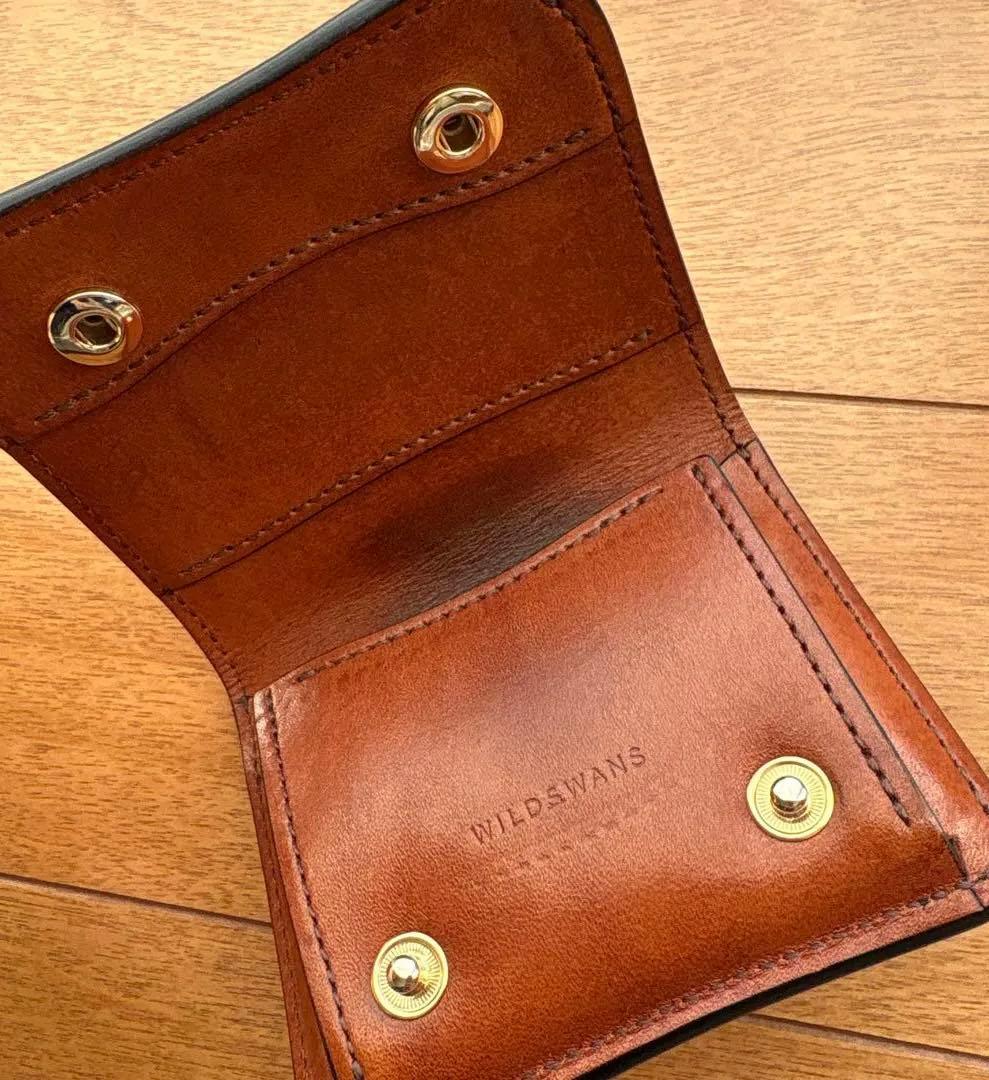 ワイルドスワンズ　パーム　v2 フルグレインブライドルレザー　ダークステイン