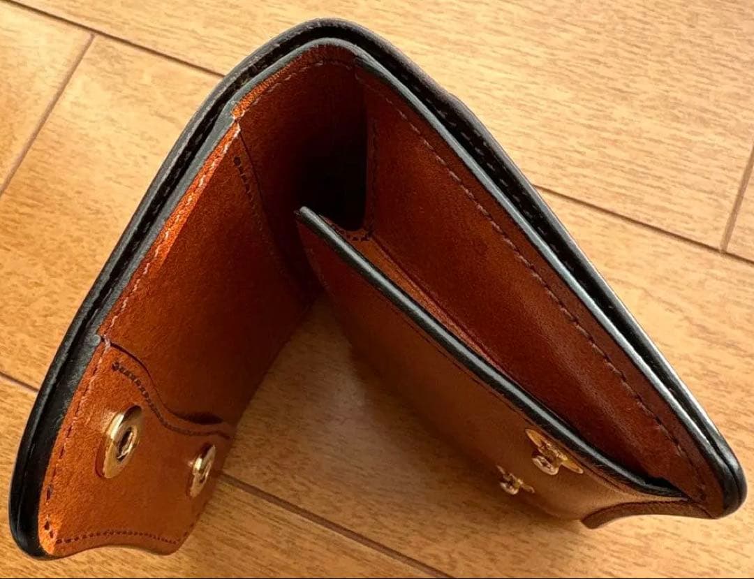 ワイルドスワンズ　パーム　v2 フルグレインブライドルレザー　ダークステイン