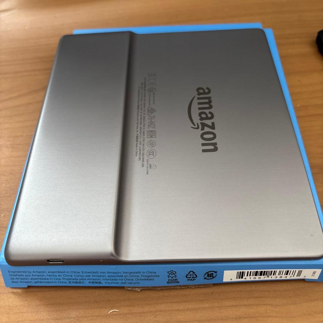 Kindle Oasis 8GB 広告なし + 純正レザーカバー　美品