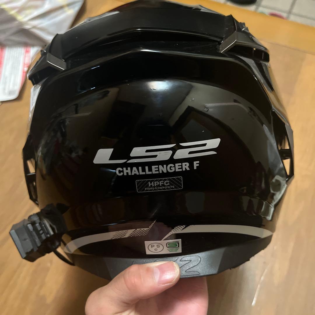 LS2ヘルメット インカム付きASMAX フルフェイスヘルメット ミラーシールド