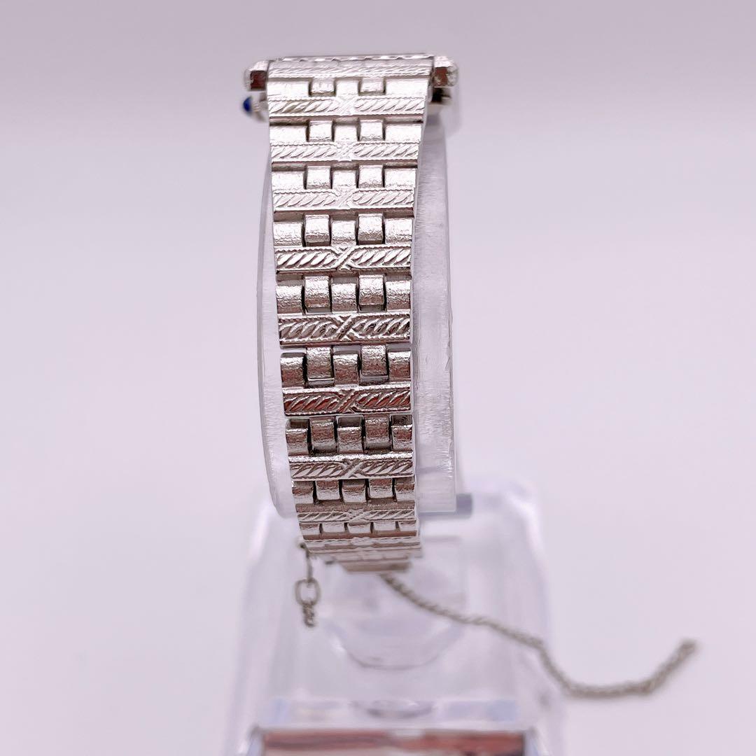 極美品 稼働 RADO レディース 腕時計 スクエア 純正ベルト 電池交換済み