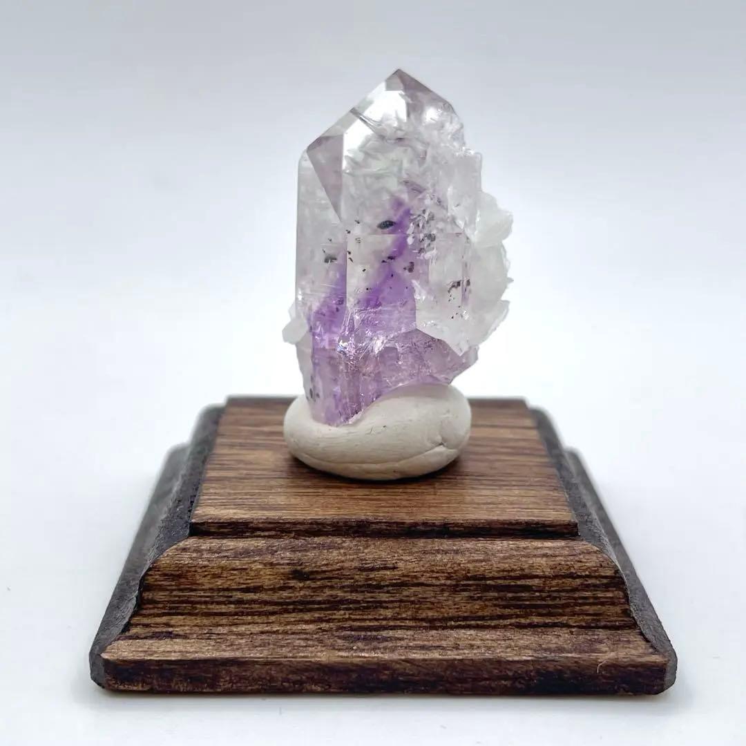 ナミビア ゴボボセブ山 アメシスト/プレナイト 鉱物標本