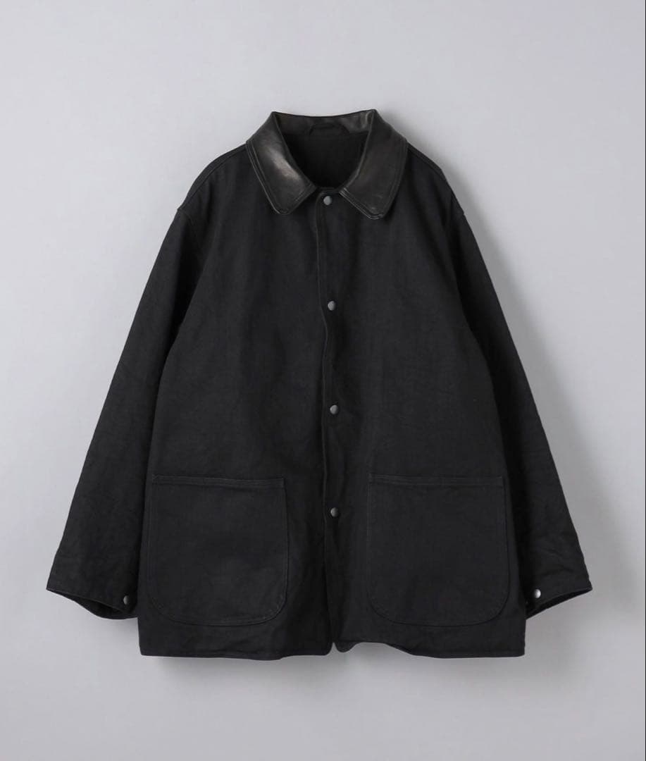 こ*ぶ様 comoli 25AW デニムレザーワークジャケット
