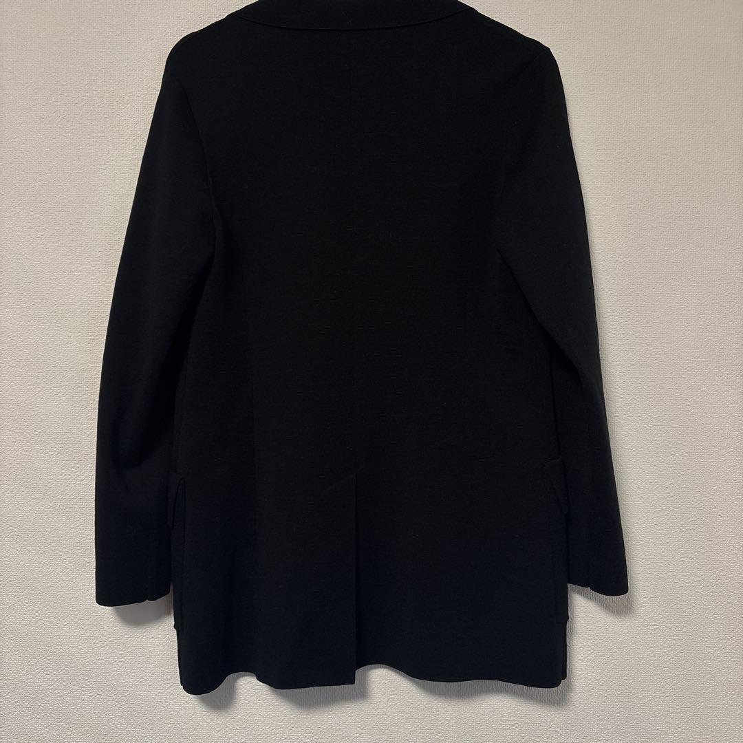 エポカ　epoca La maglia ミラノリブ　ニットジャケット　ダブル