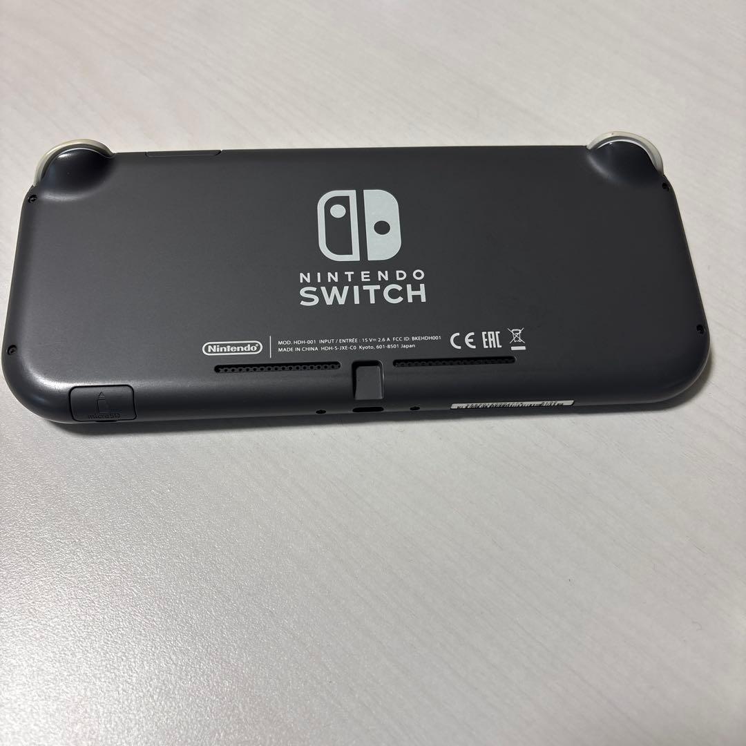 Nintendo Switch Lite グレー 本体 SDカード64GB