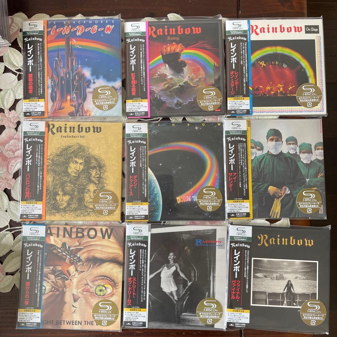 Rainbow CD コレクション 9枚セット紙ジャケット