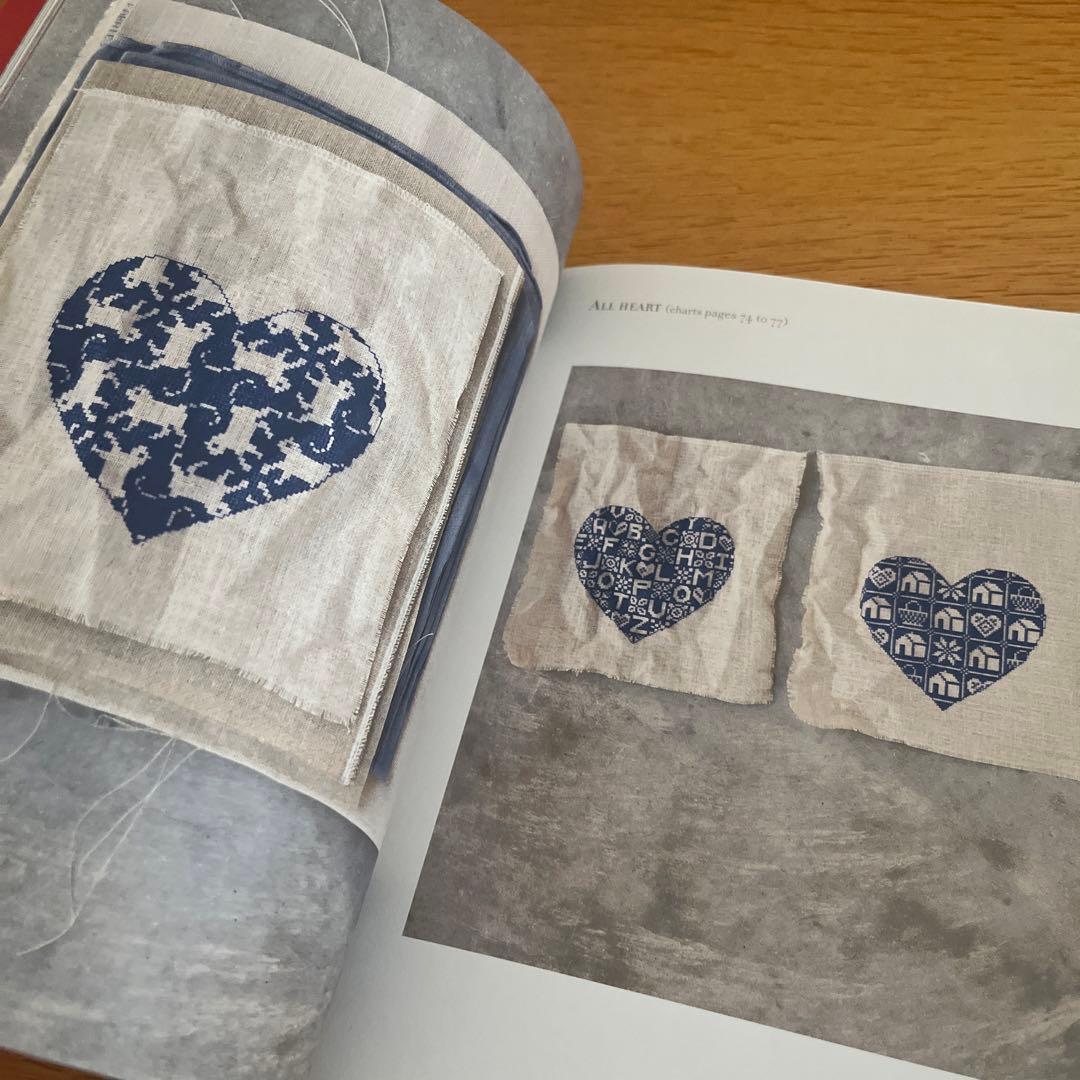 クロスステッチ　パターン8枚付き