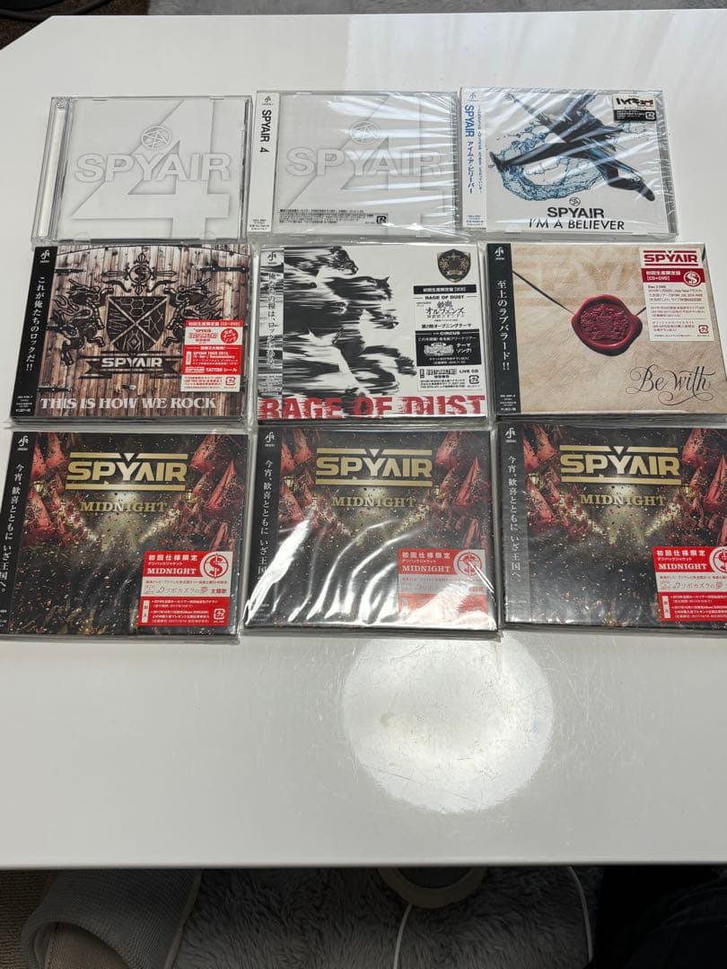 SPYAIR CD DVD セット
