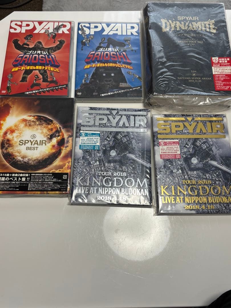 SPYAIR CD DVD セット