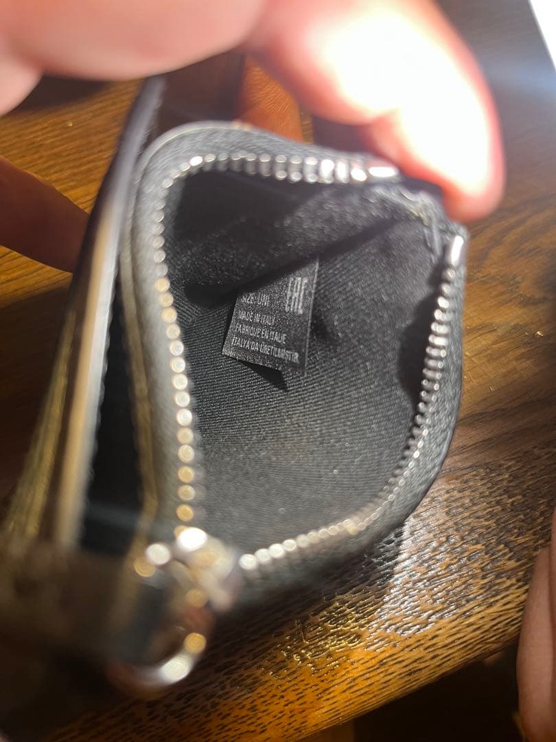 Maison Margiela 黒 レザー マネークリップ