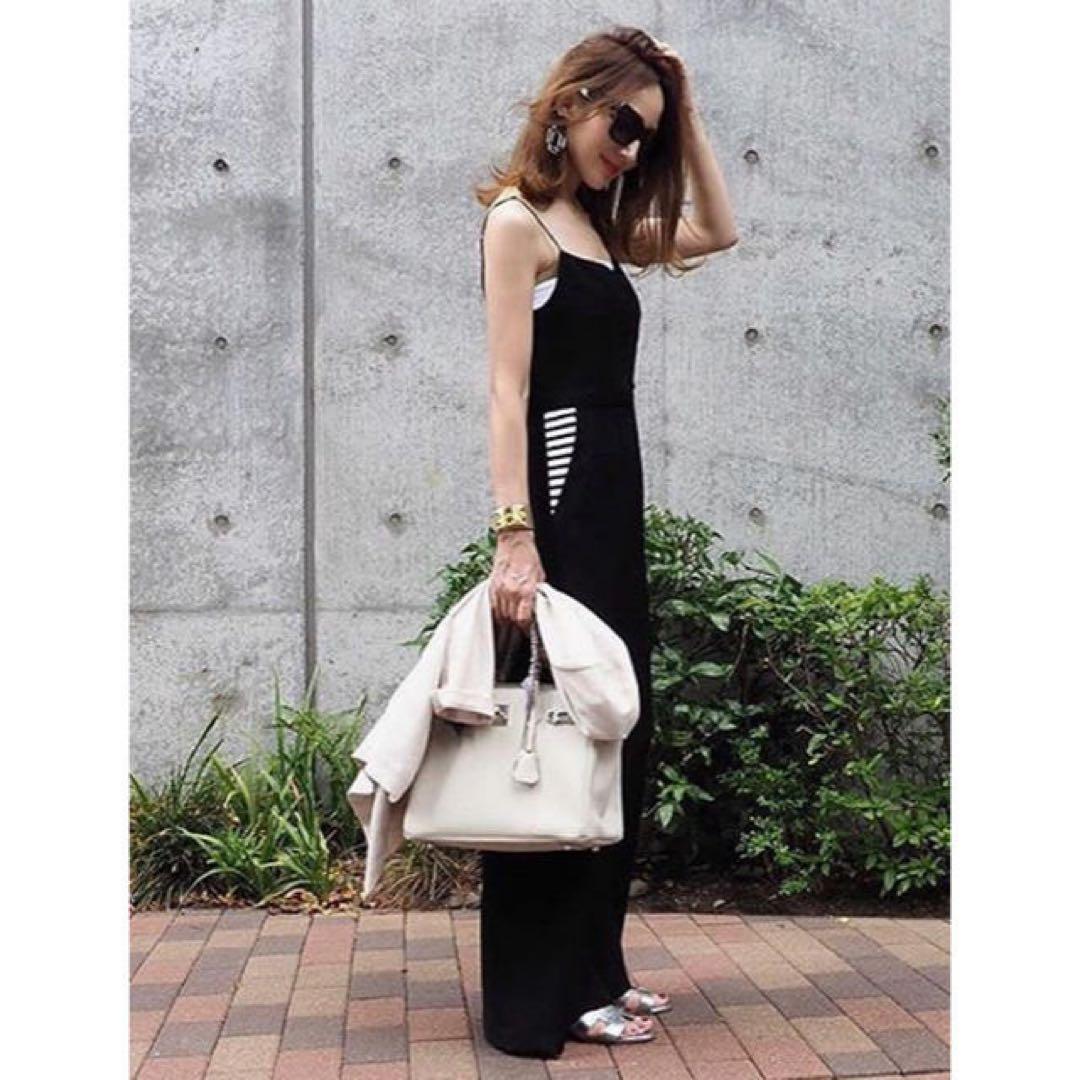 ボーダーズアットバルコニー オールインワン　サロペット　キャミワンピース風