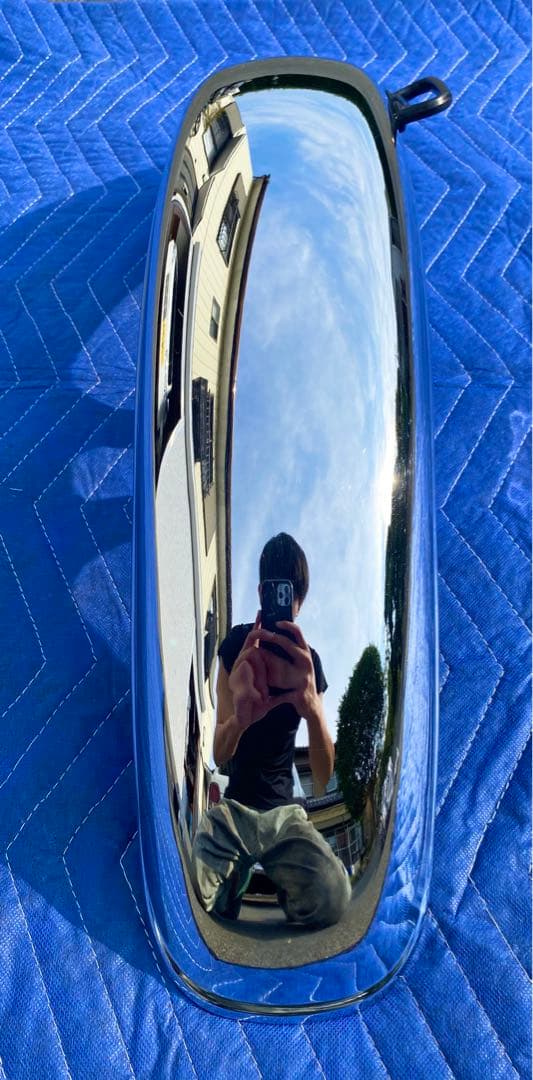 錆ほぼなし　SR400 SR500 ヤマハ純正　フロントフェンダー　ゴム類付き