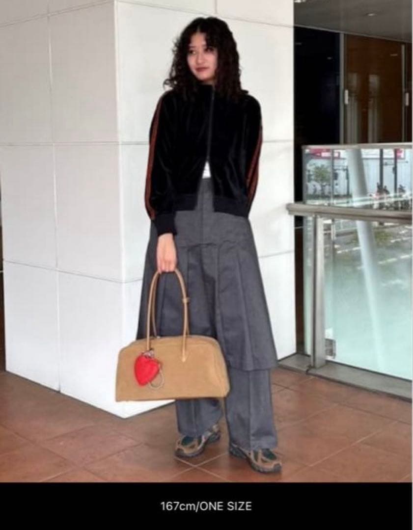 きのこ様購入専用　ビームスボーイ　パーカー ベロア ライン フルジップ