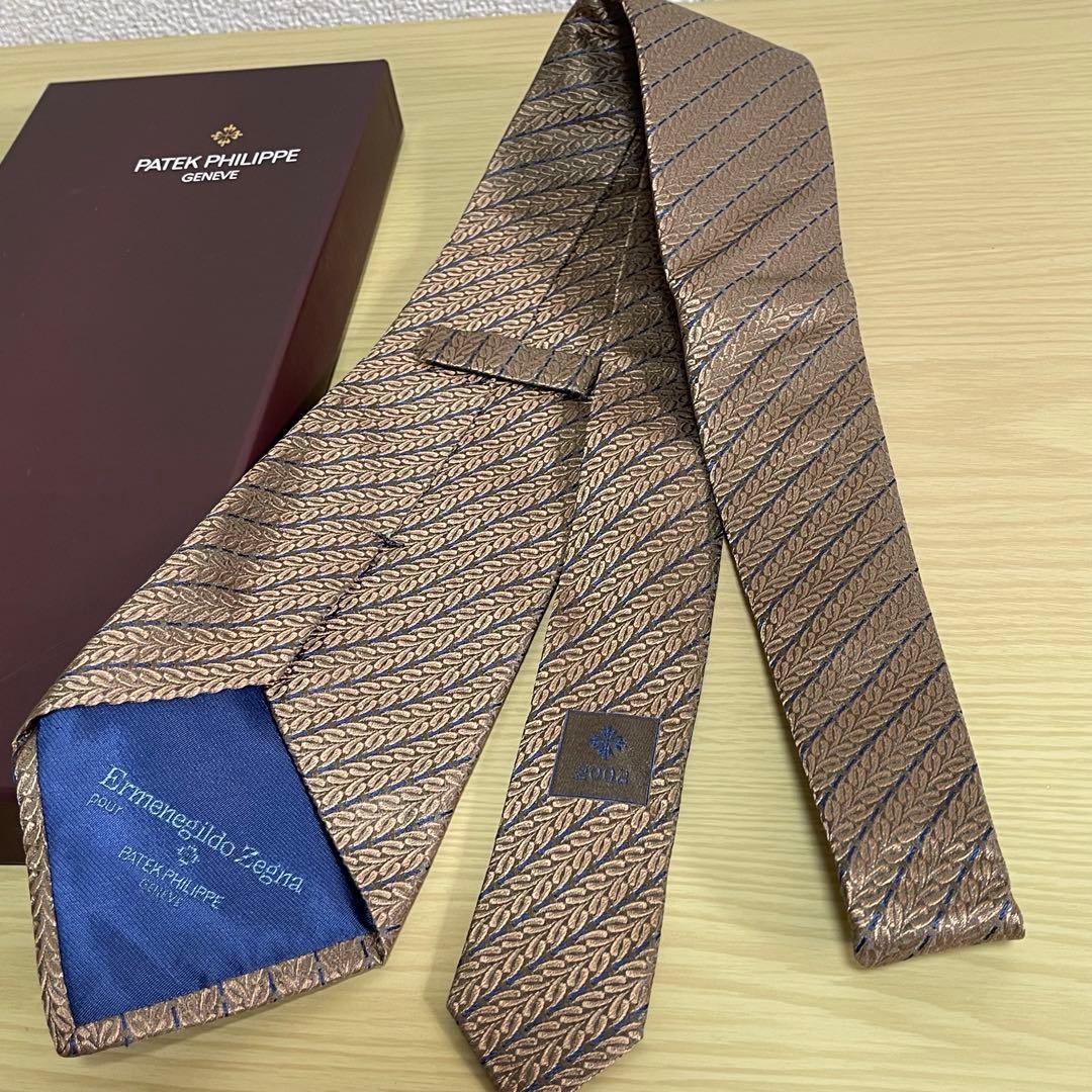 Ermenegildo Zegna×Patek Philippe ネクタイ