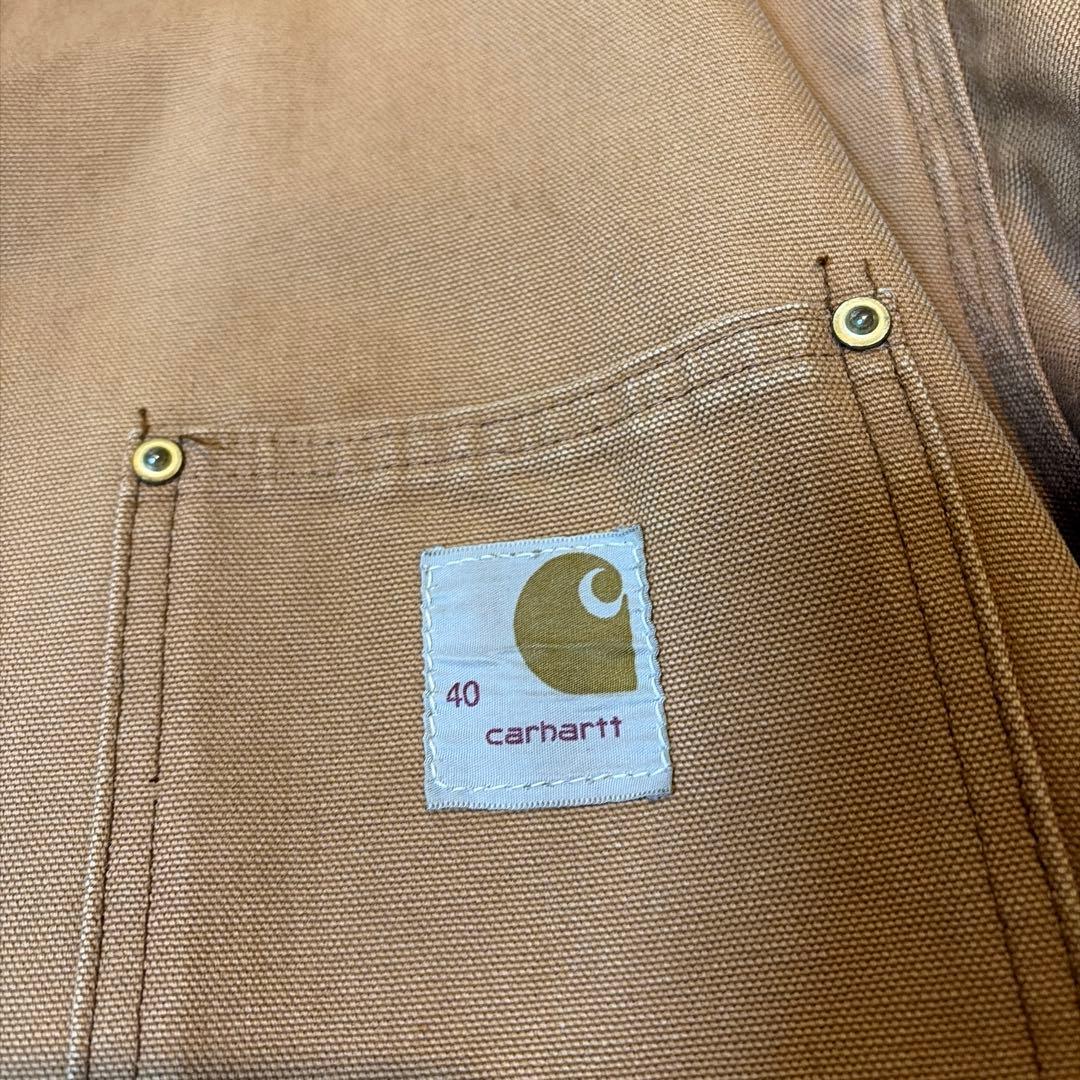 70s USA製　Carhartt カバーオール チョアコート　野村訓市