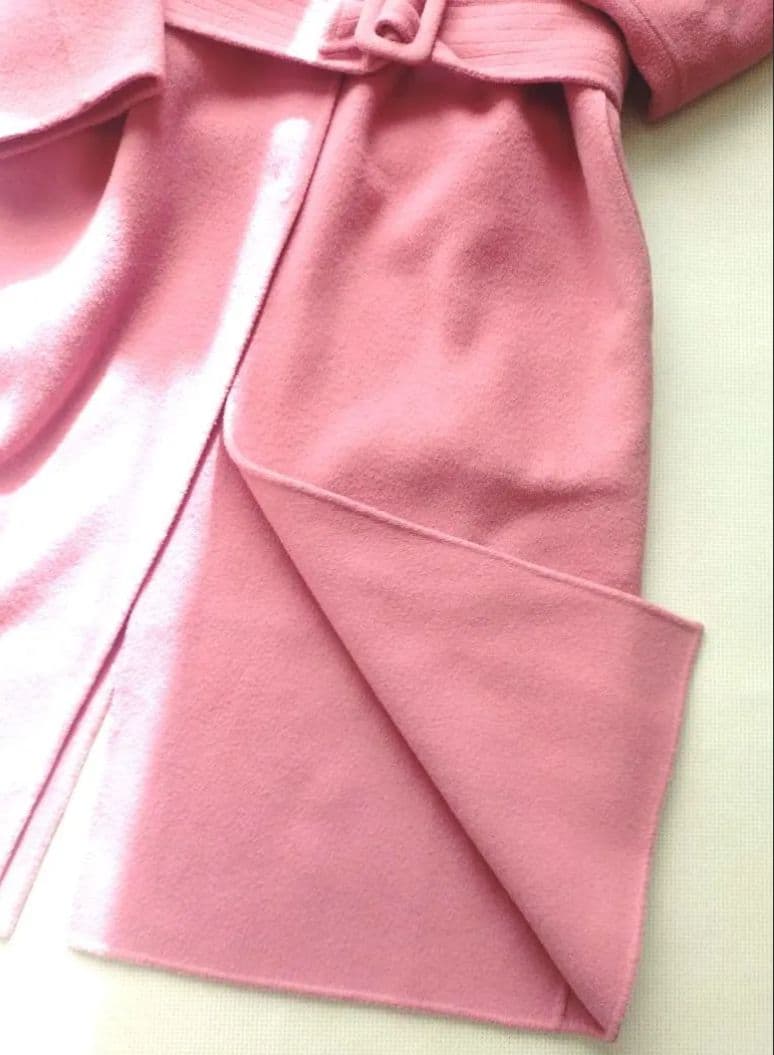 美品 LOULOU WILLGHOUBY ルルウィルビー ロングリバーコート 2