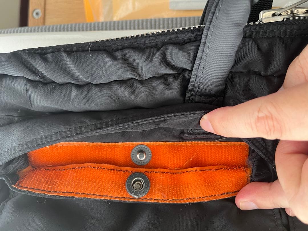 PORTER ブラック ナイロン バッグ