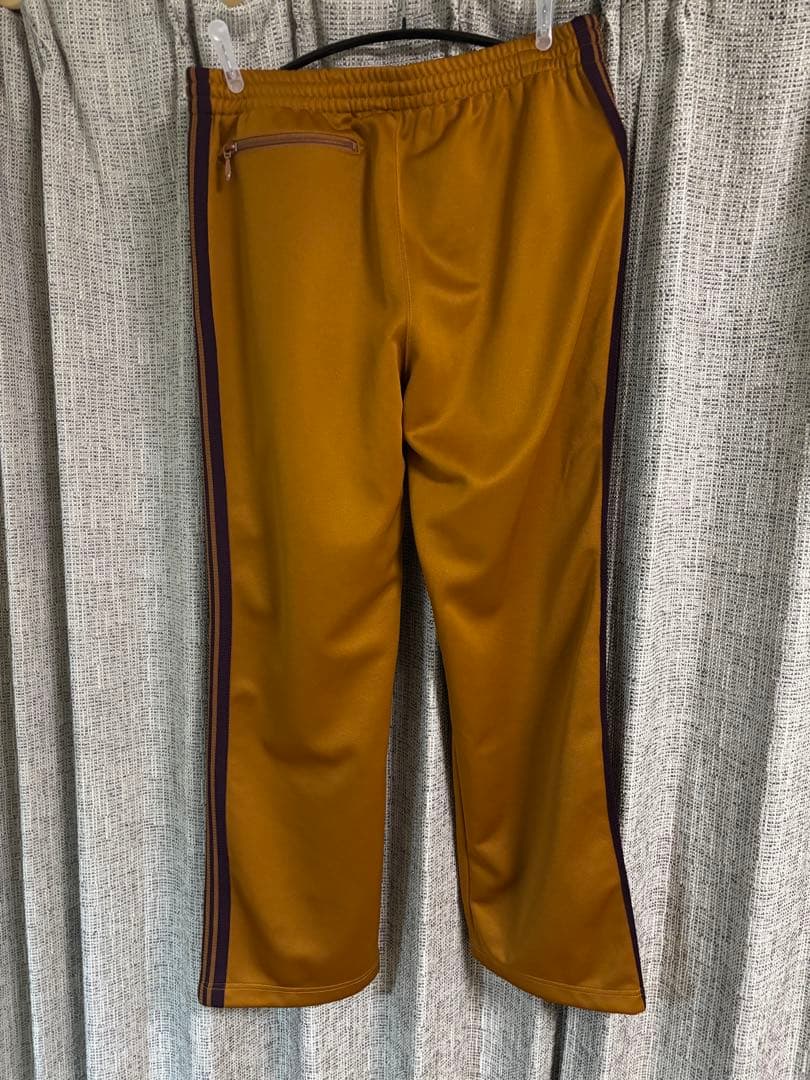 【Needles】Track Pant ストレート / マスタード　M