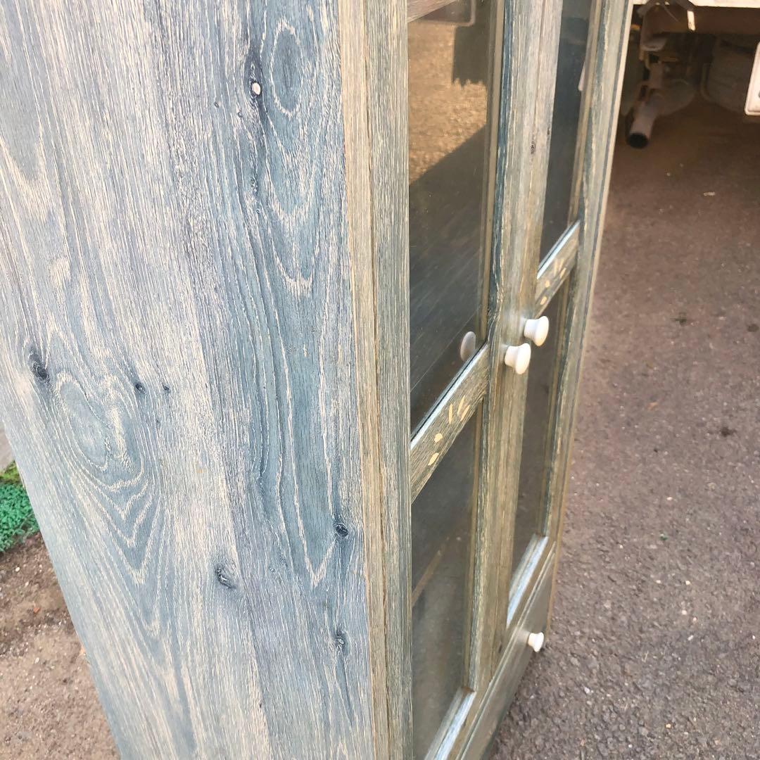 POMONA ポモナ カントリー調キャビネット ガラス扉 北欧風家具 インテリア