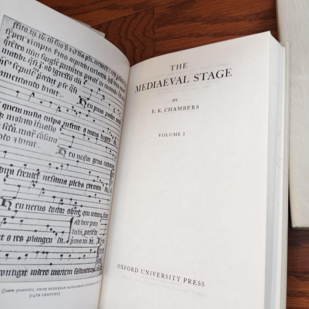 洋書 The Mediaeval Stage Chambers