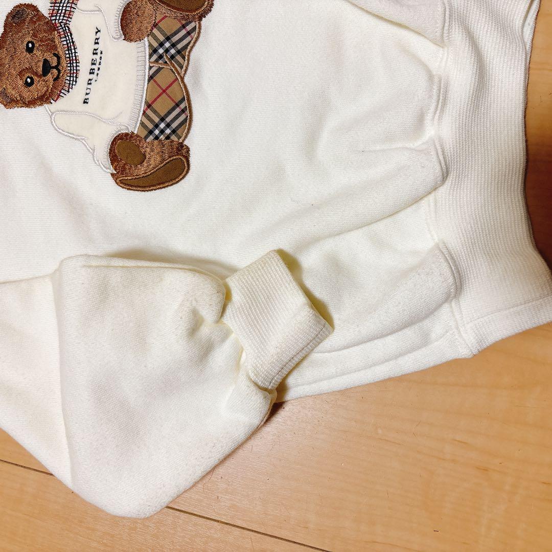 【新品未使用タグ付き】Burberrys クマ刺繍 トレーナー100cm