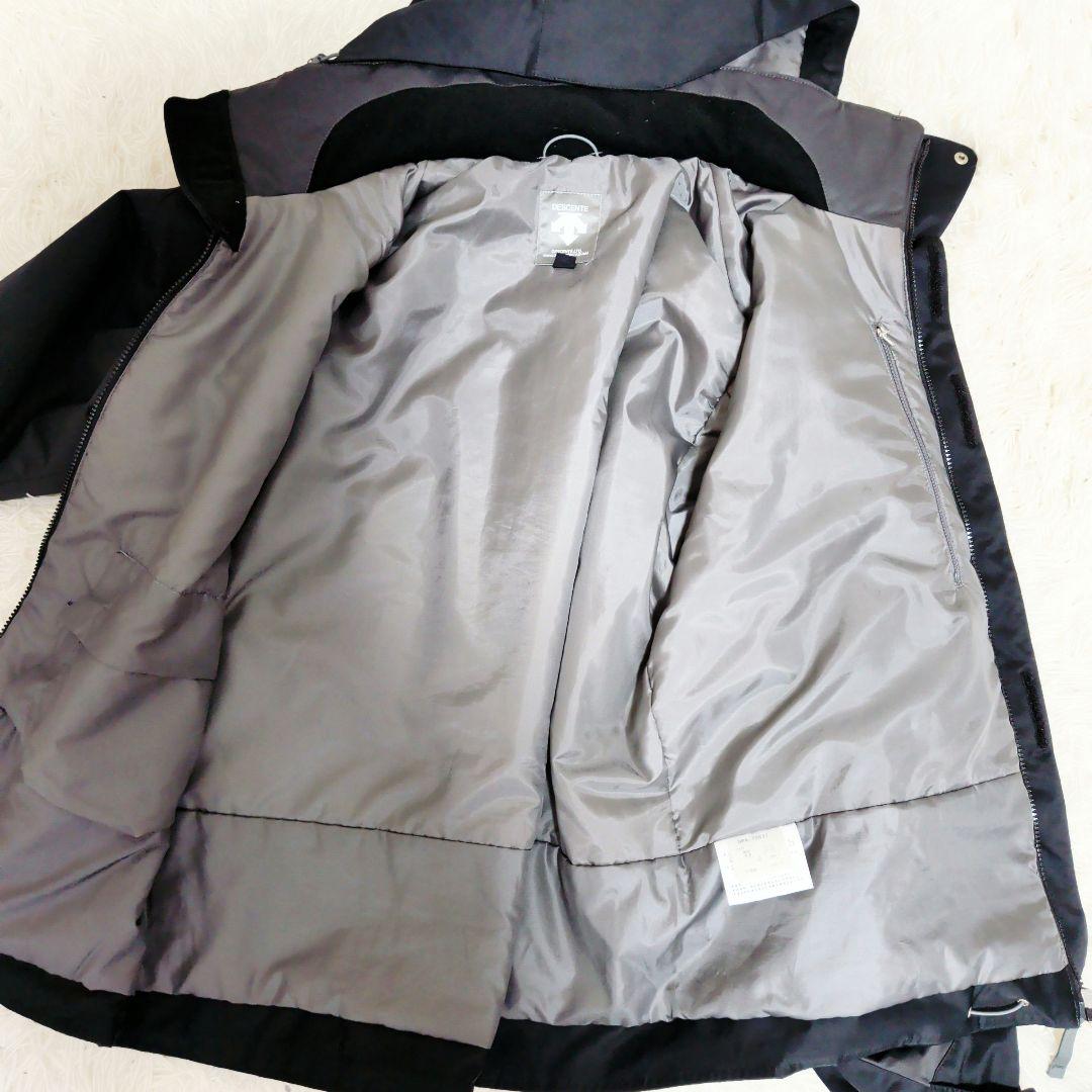 DESCENTE　デサント　スキーウェア　メンズ　大きい　上下　黒