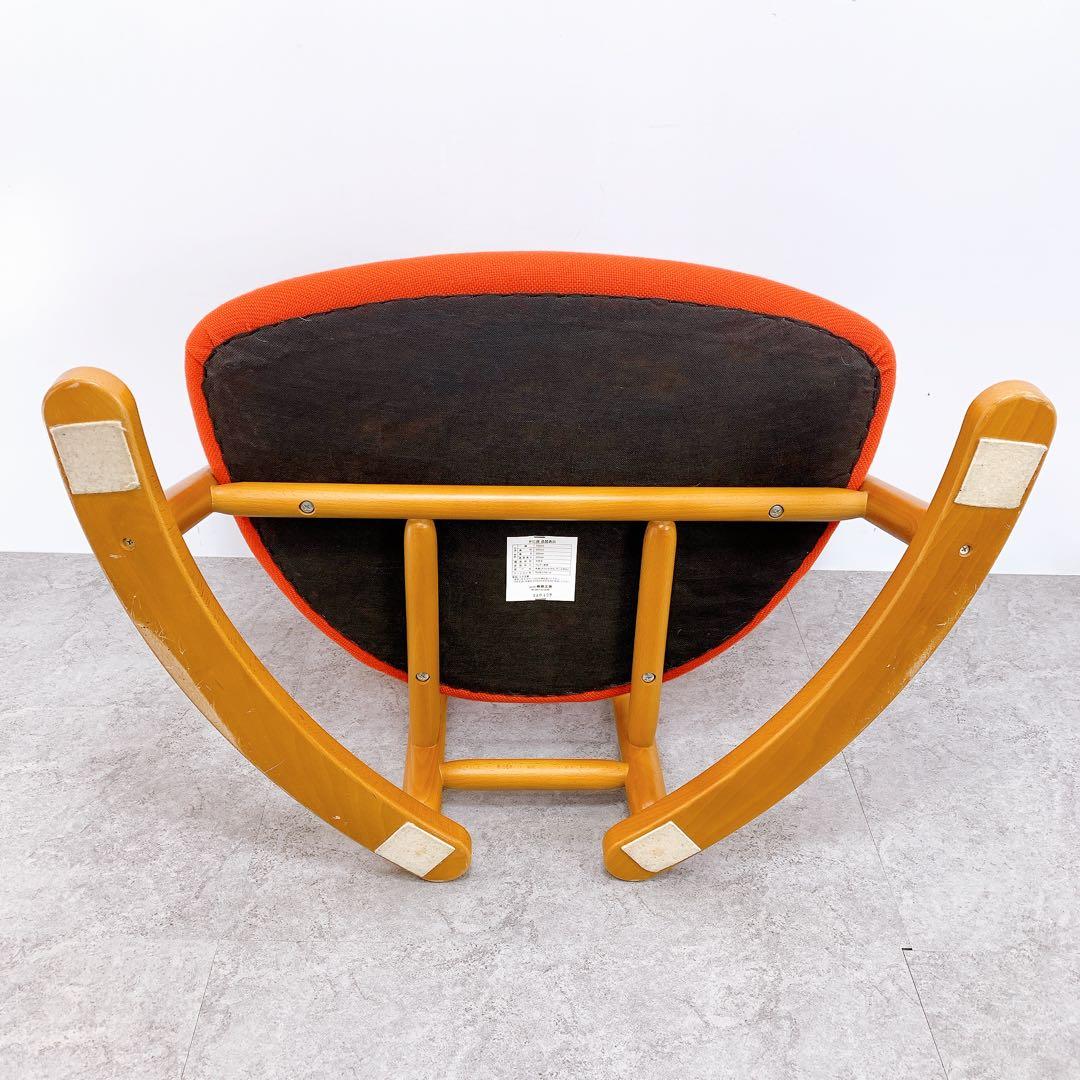 無限工房 かに座椅子 ローチェア　2