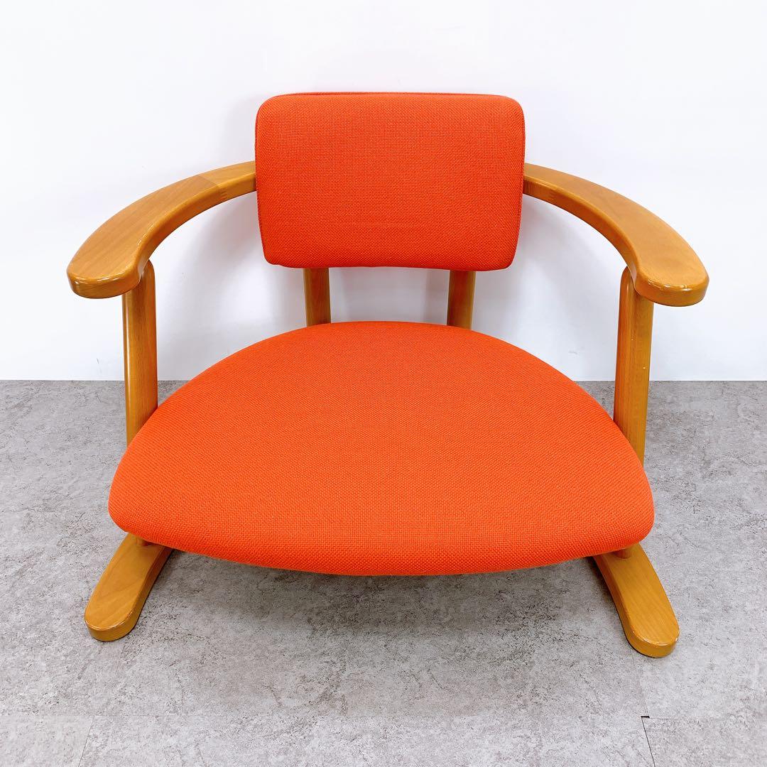 無限工房 かに座椅子 ローチェア　2