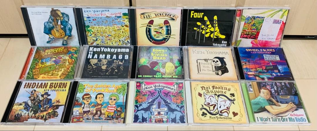 Ken Yokoyama CD 15枚セット 初回限定盤 CD+DVD