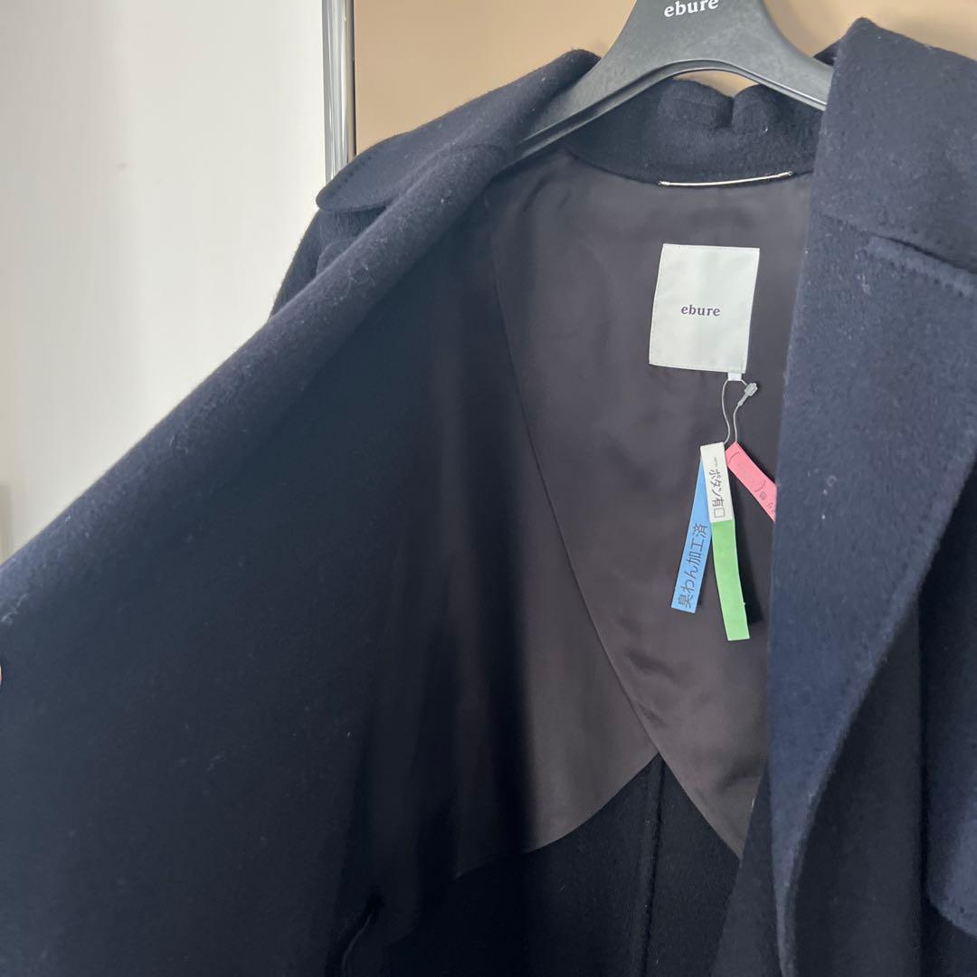 ★値下げ★ebure ダブルフェイスロングコート