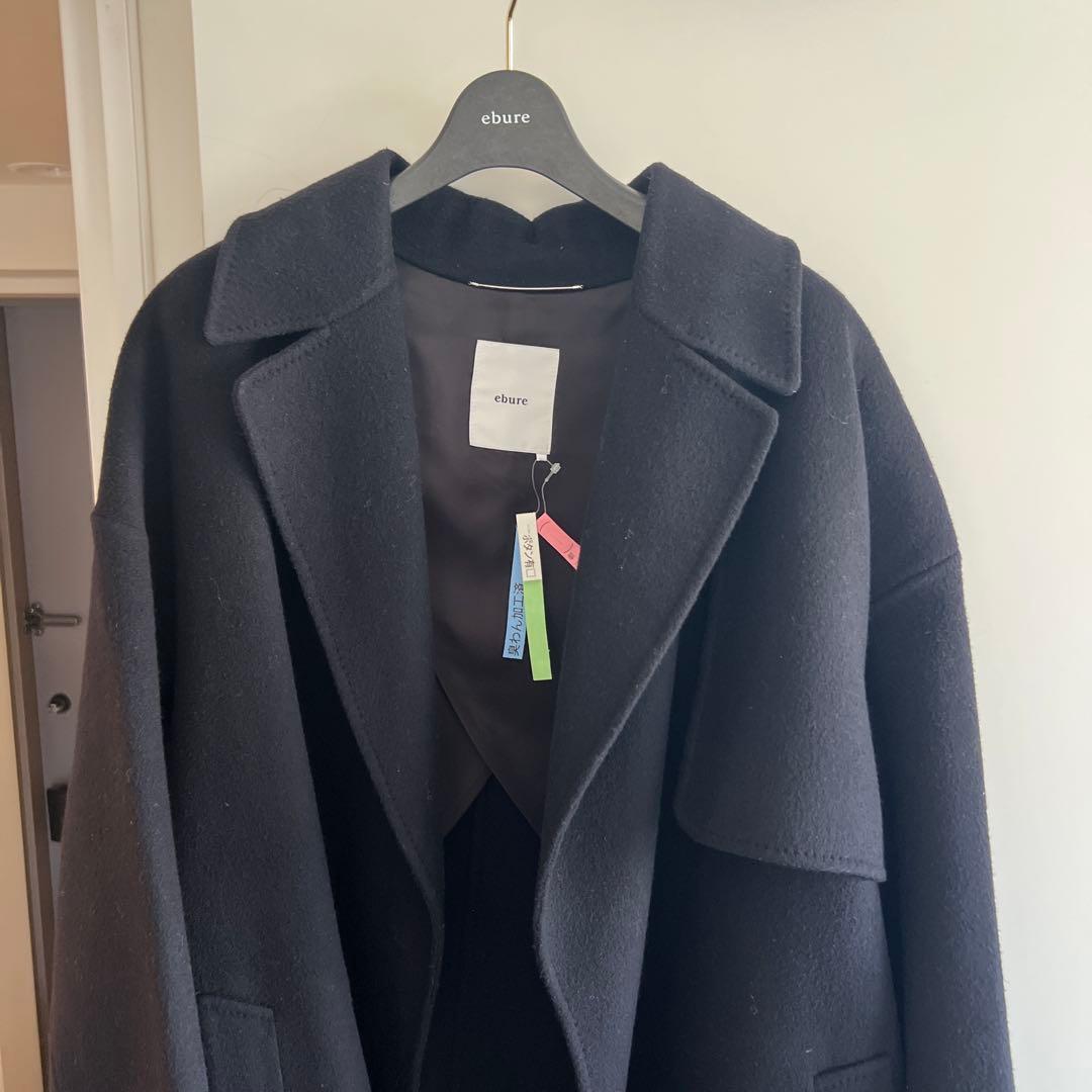 ★値下げ★ebure ダブルフェイスロングコート