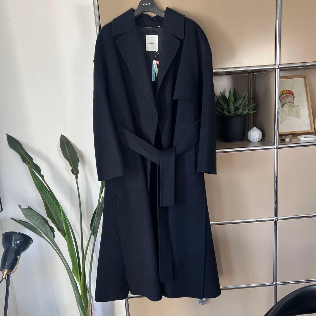 ★値下げ★ebure ダブルフェイスロングコート