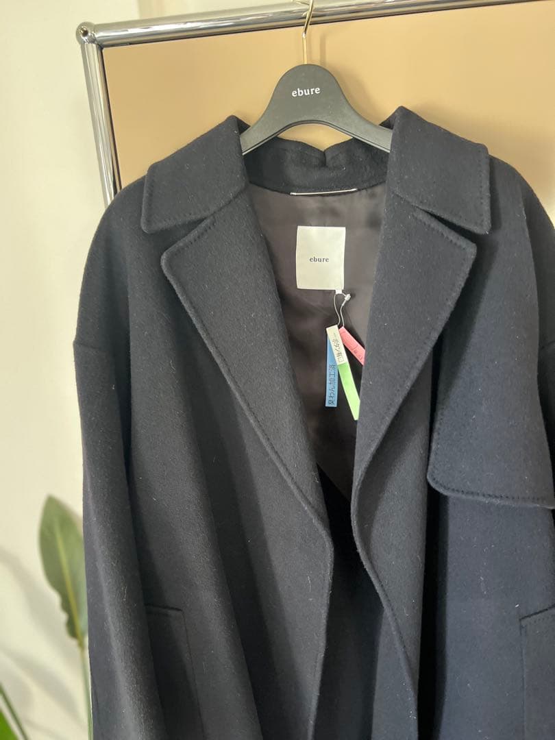 ★値下げ★ebure ダブルフェイスロングコート