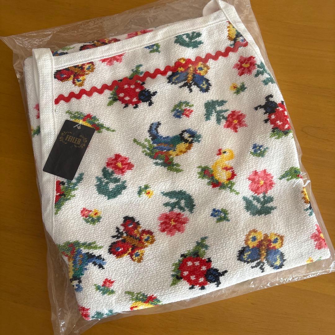 フェイラー　エプロン　ハイジ♡ホワイト