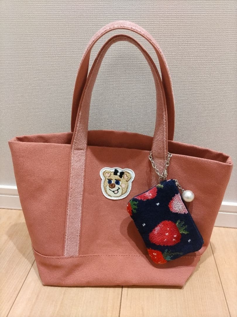 フェイラー　オールドテディガールワッペントートバッグ小・キー＆カードポーチ